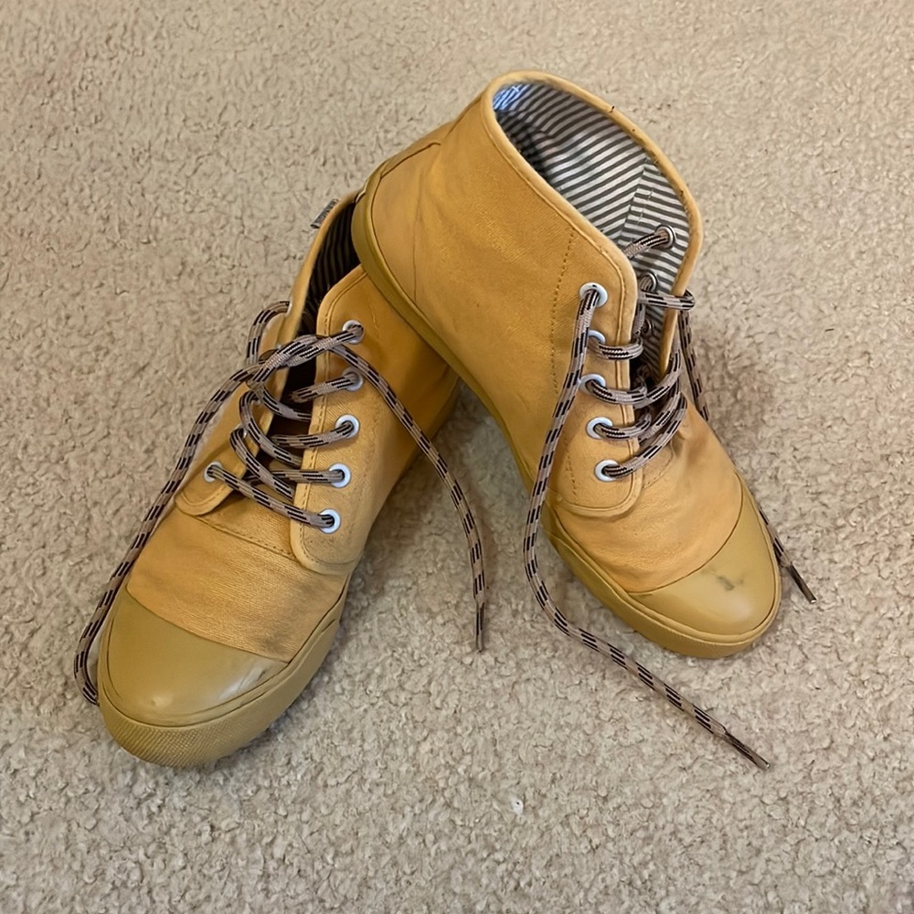 Mustard Yellow BANGS Shoes